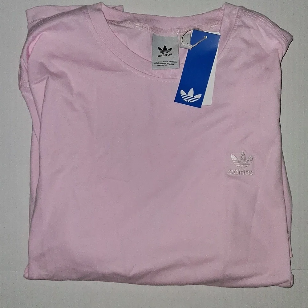 Adidas Originals Trefoil T-Shirt Pink Size-XXL NWT - Picture 1 of 4